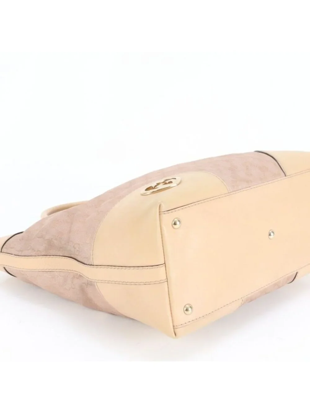 Gucci GG Canvas Brea Leather Tote Shoulder Pink - Picture 4 of 9